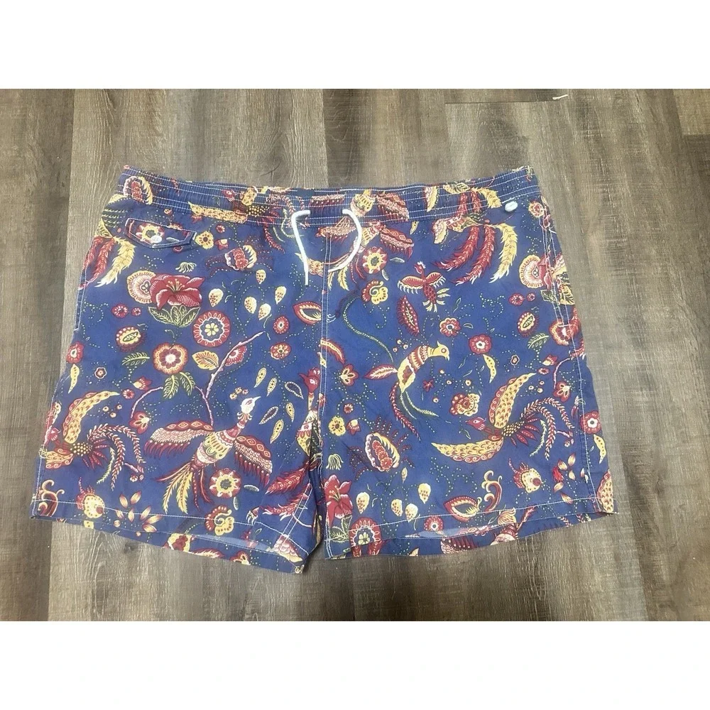 Polo‎ Ralph Lauren Men's 1XB Swim Trunks Blue